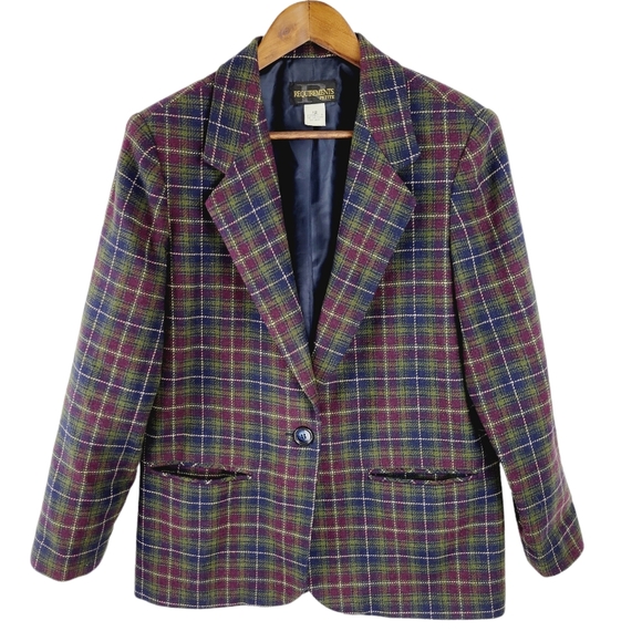 Requirements Jackets & Blazers - Requirements plad blazer size 12